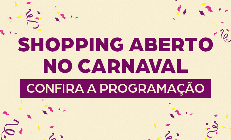 Confira a programação especial que preparamos para você no Carnaval!