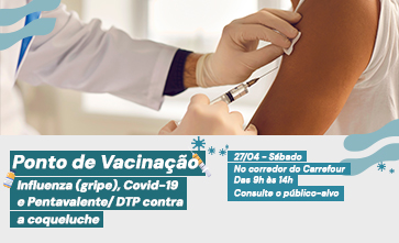 Guararapes recebe Campanha de Vacinação neste sábado!