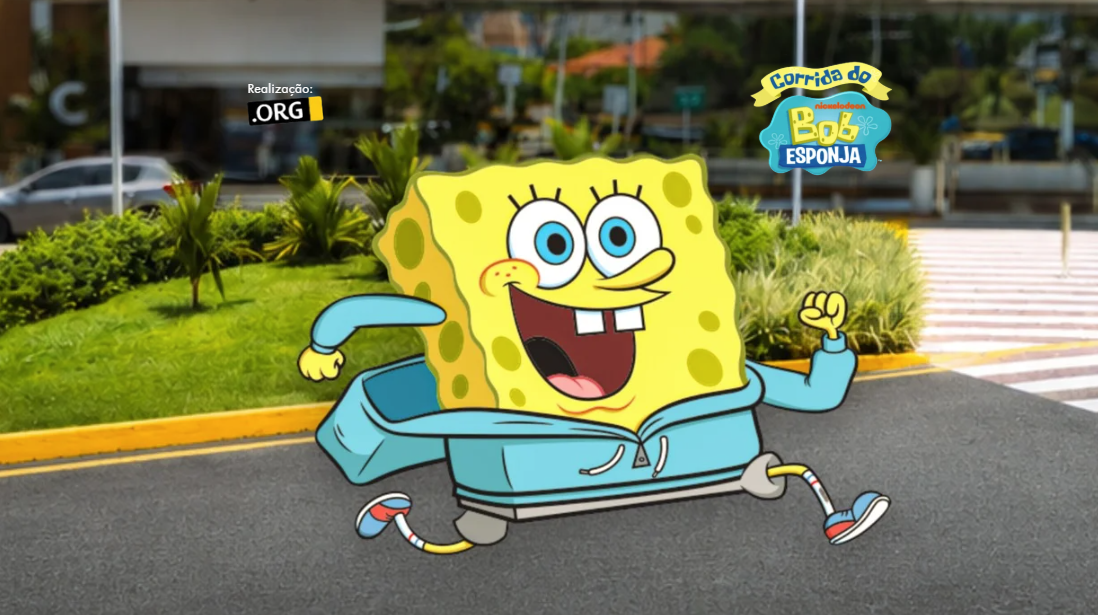 Corrida do Bob Esponja chega pela primeira vez a Pernambuco e será no Shopping Guararapes